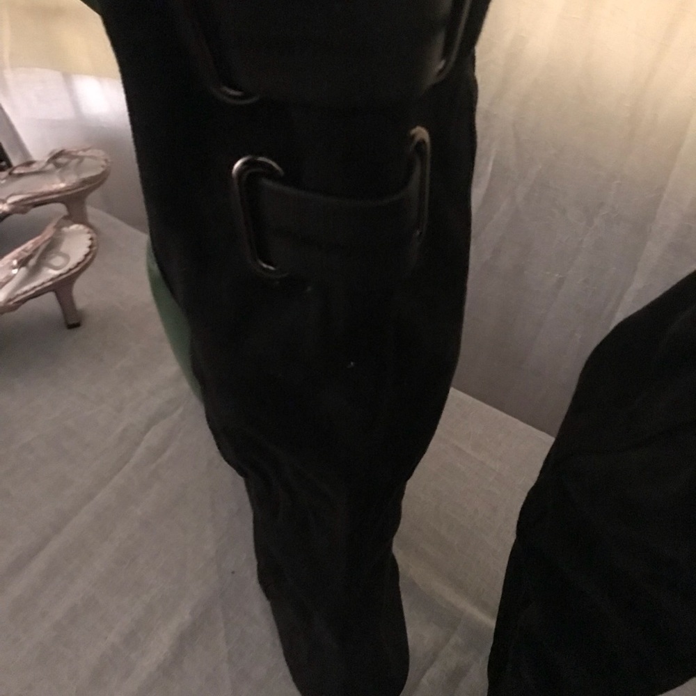 💞BCBG eneration black suede boots - Picture 4 of 6